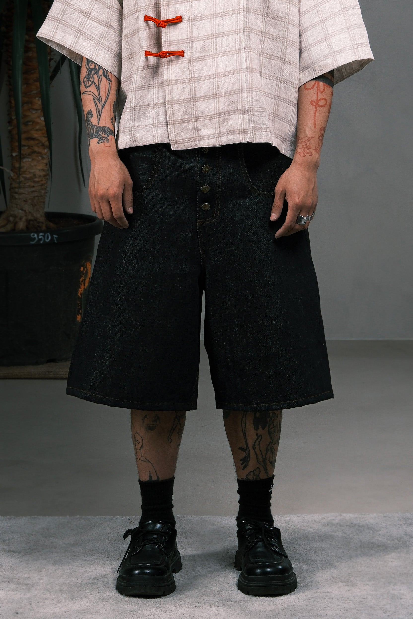 AIZOME SHORTS 01