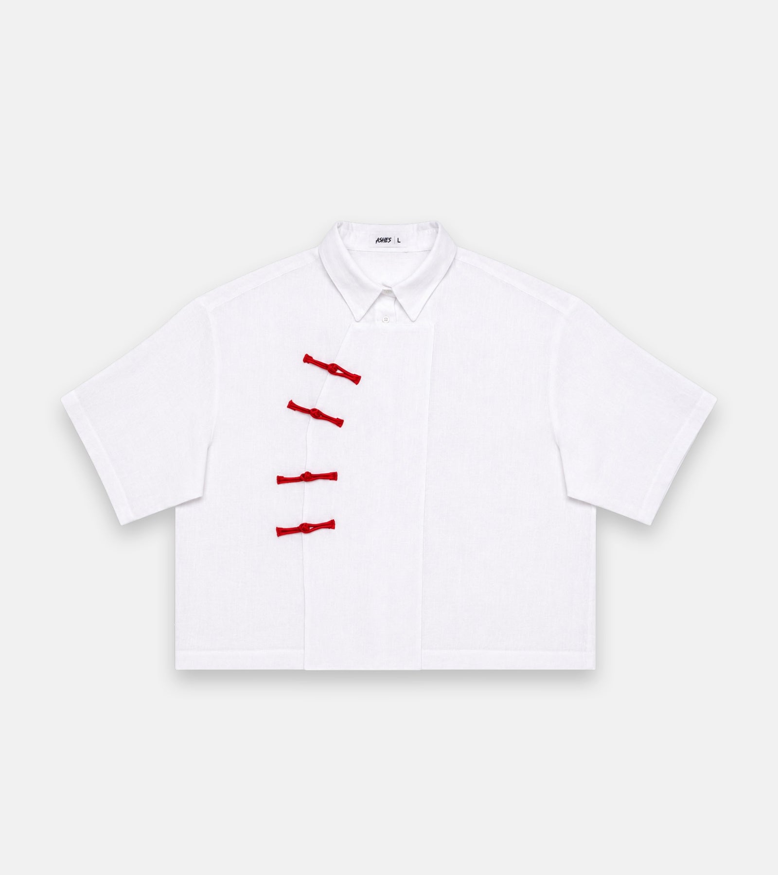 ASH PANKOU SHIRT — WHITE
