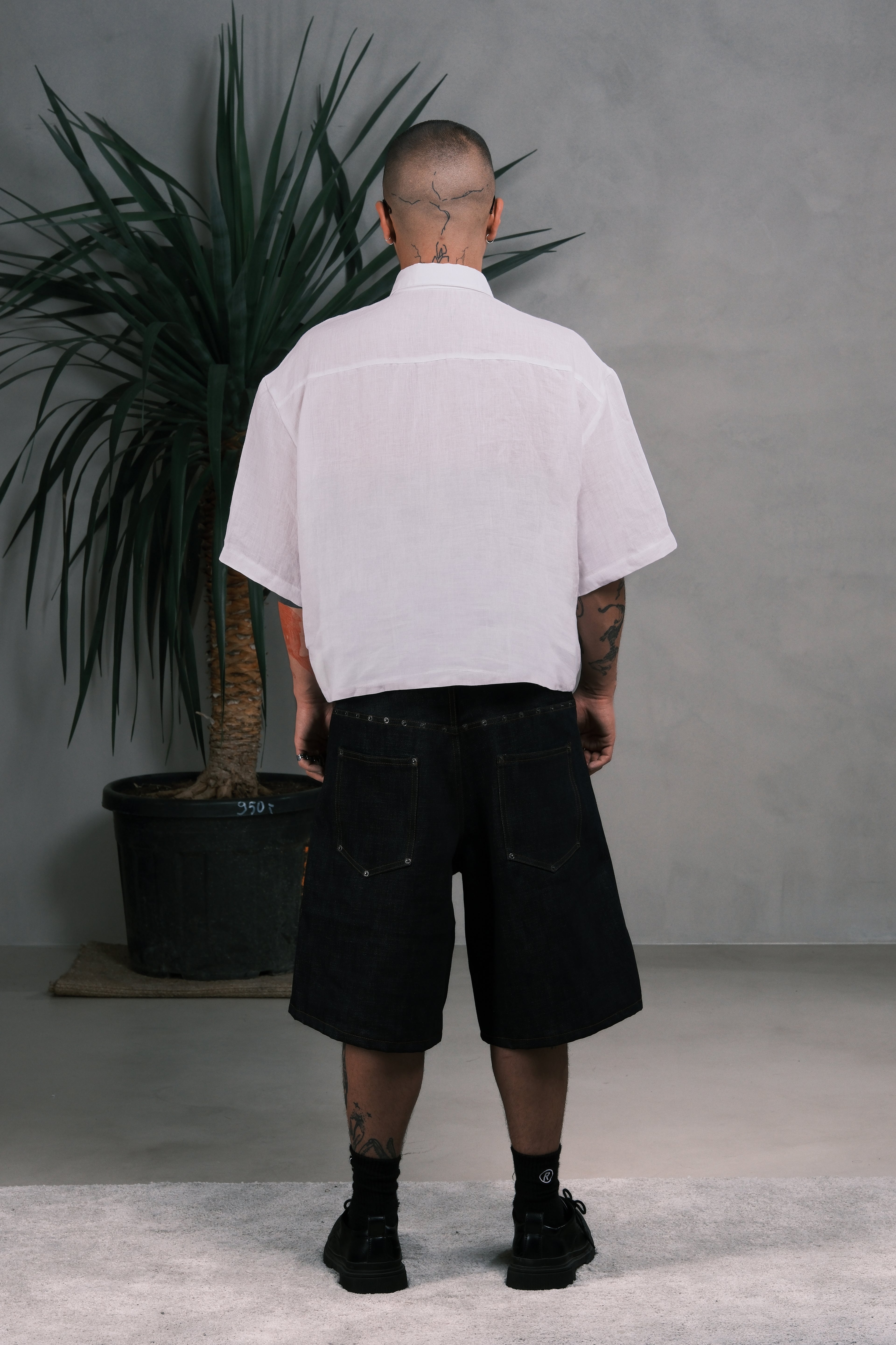 ASH PANKOU SHIRT — WHITE