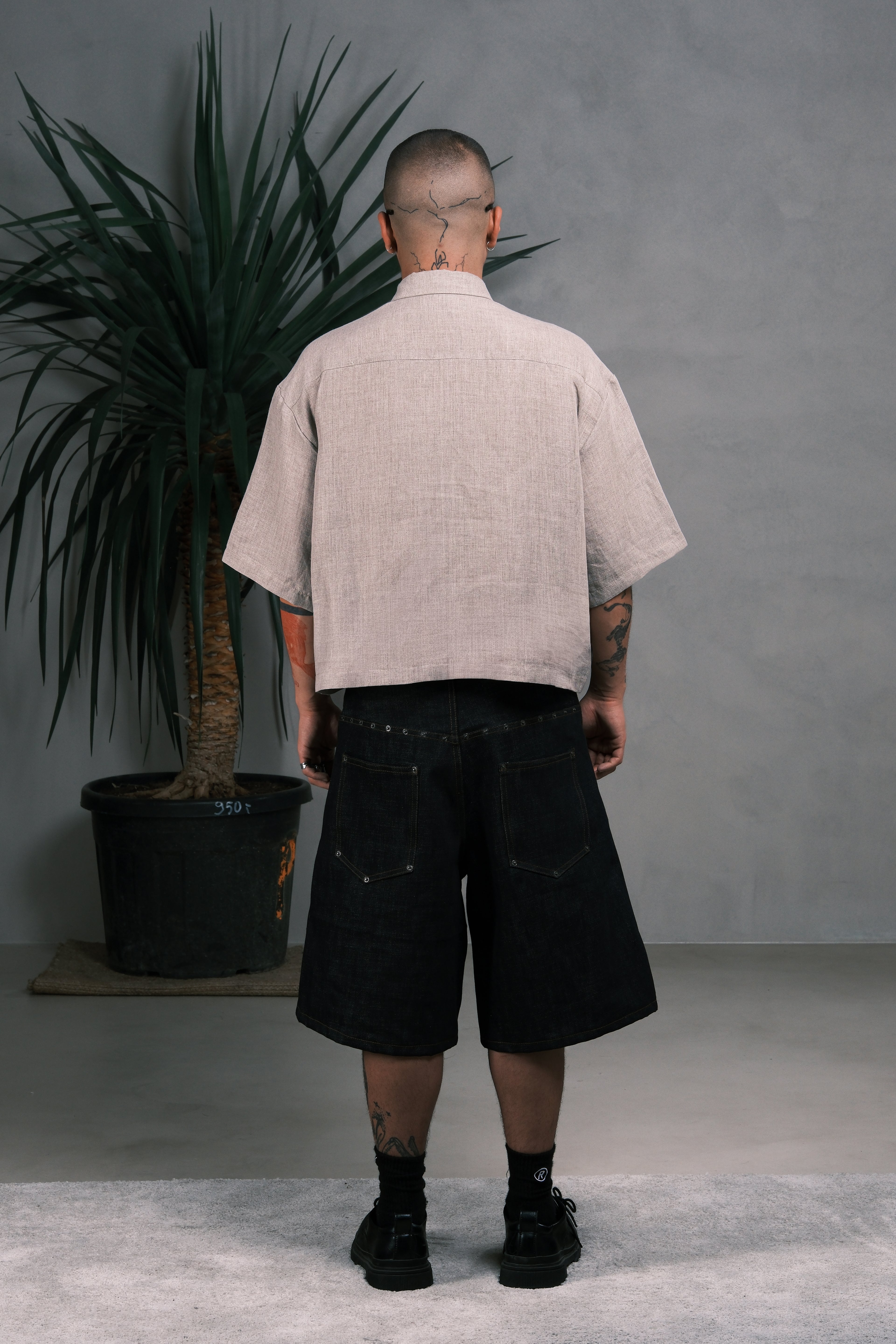 ASH PANKOU SHIRT — NATURAL