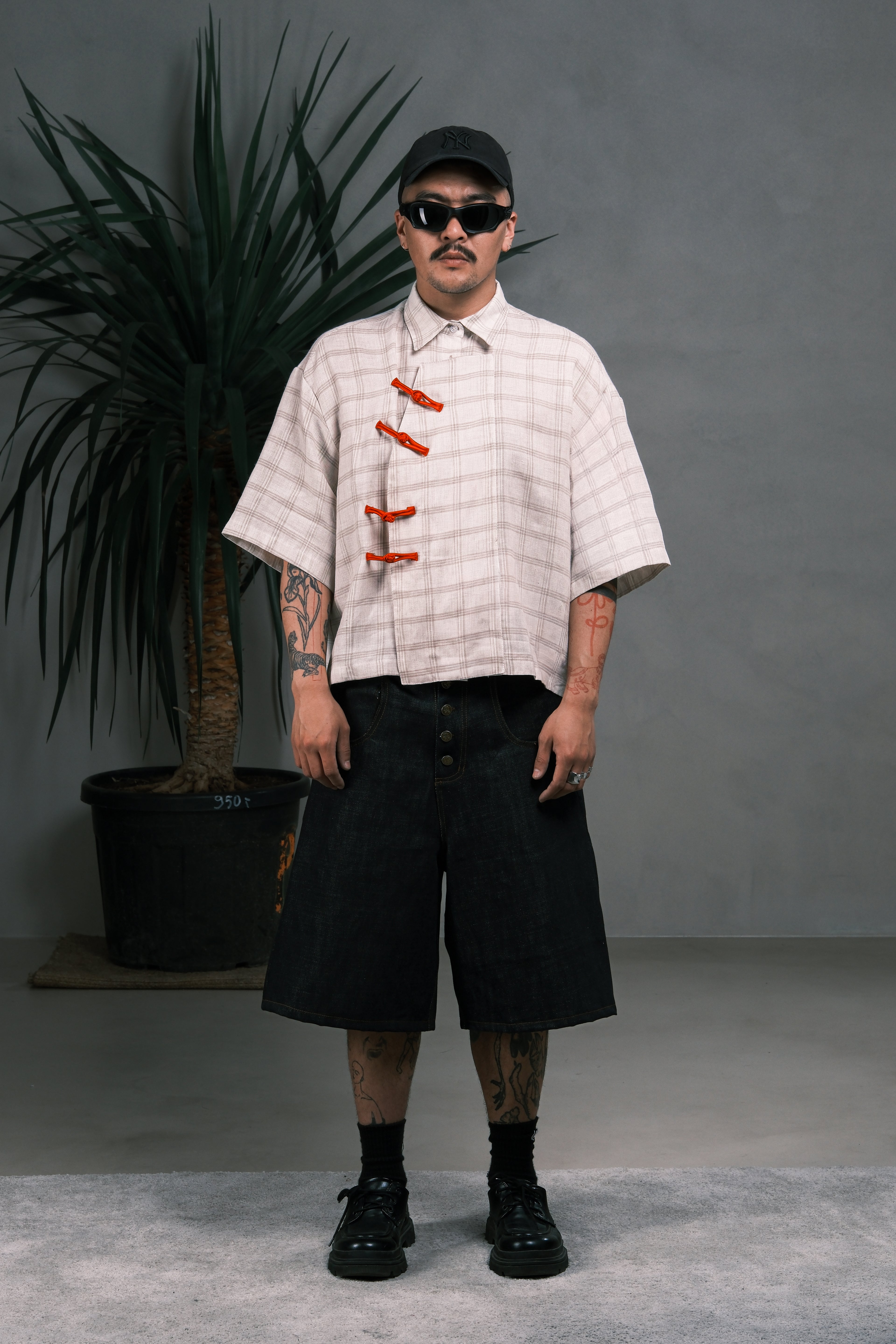 ASH PANKOU SHIRT — PLAID