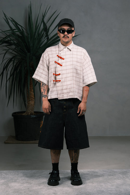 ASH PANKOU SHIRT — PLAID