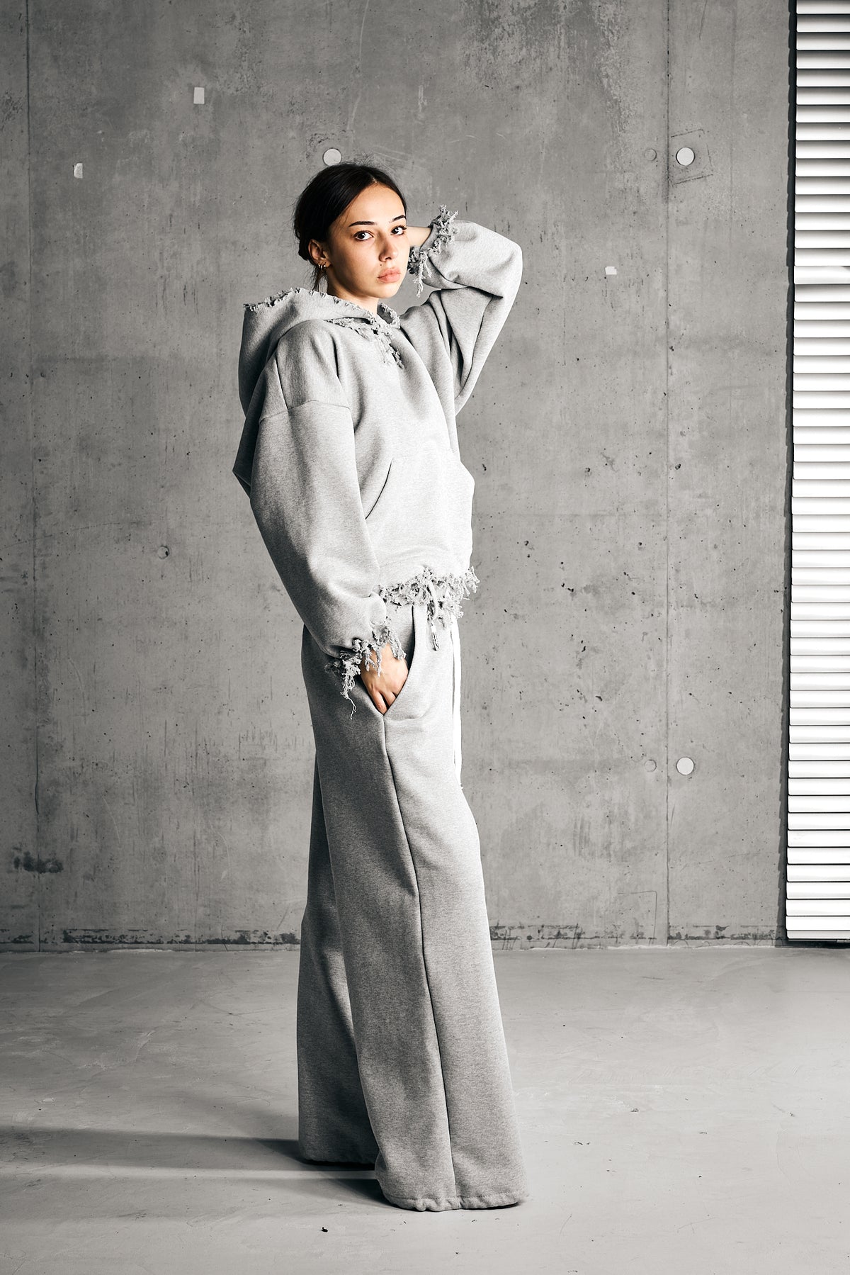SCORCH II PANTS — GREY MELANGE