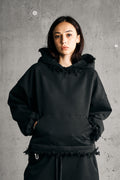 TRACE II HOODIE — BLACK