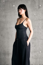 SOFT CAMI BODY — BLACK
