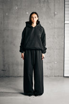 ASH HOODIE — BLACK