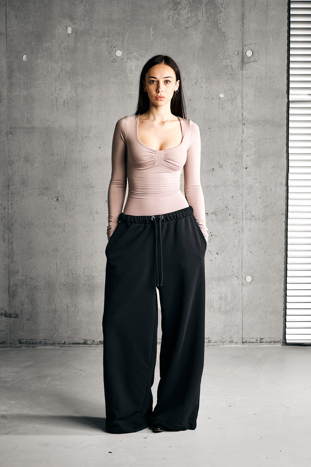 SOFT LONGSLEEVE BODY — CAPPUCCINO