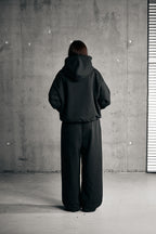 ASH SWEATPANTS — BLACK