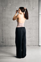 SOFT HALTER BODY — CAPPUCCINO