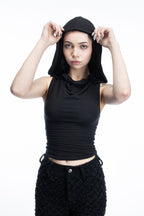 HOODED TANK TOP