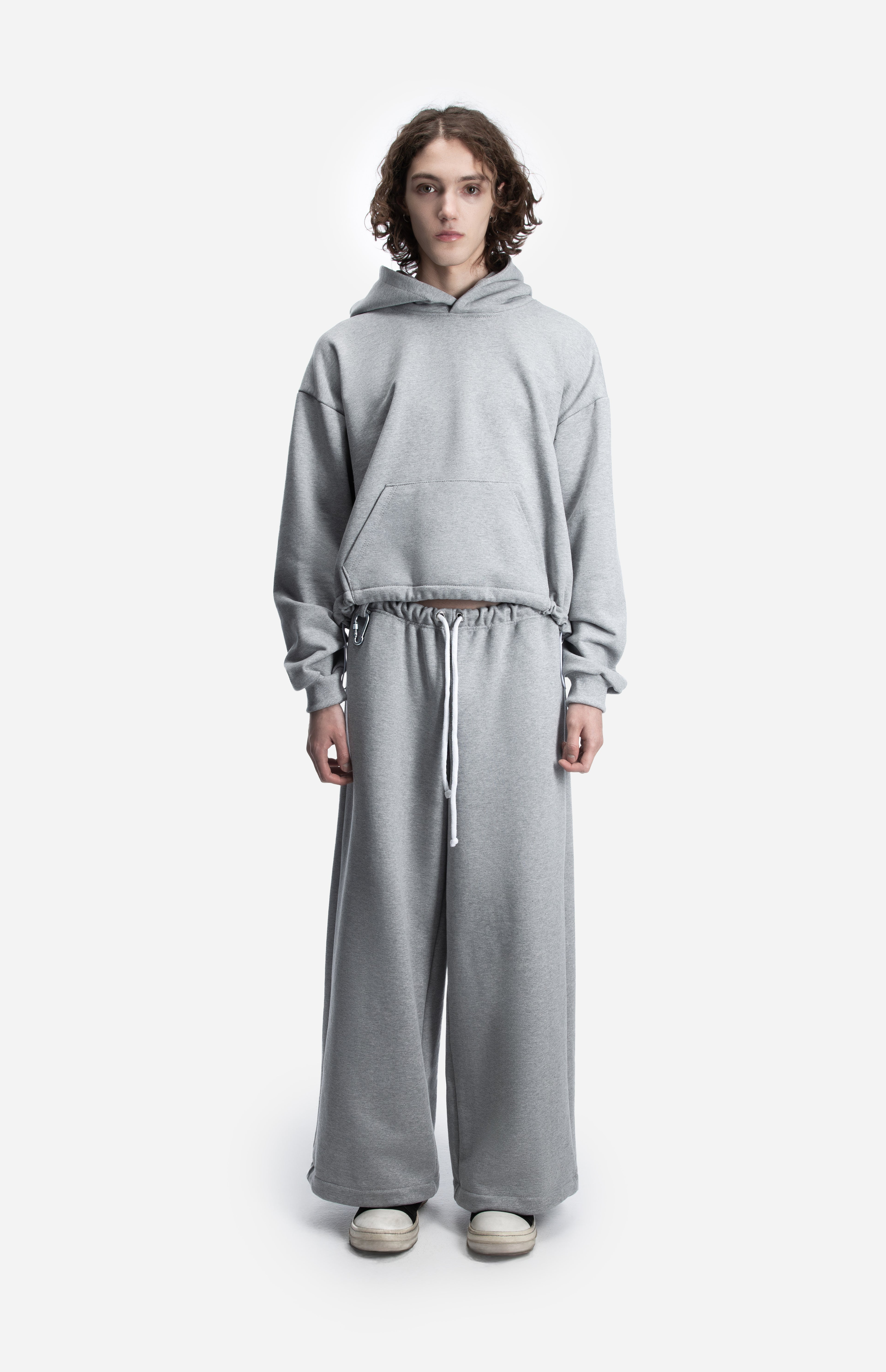 GREY MELANGE SET